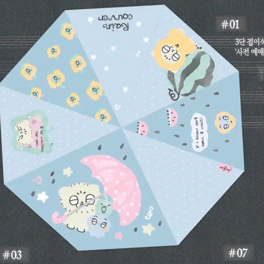 [BUNJANG] NCT Mark Birthday Cafe Lost&Found Umbrella Bundle Set / 미개봉) 엔시티 마크 생카 lost&found 양우산 양도