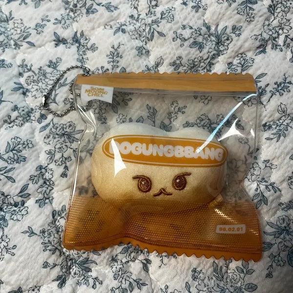 [BUNJANG] NCT Doyoung Doonggoongppang Stress Ball / NCT 도영 도궁빵 스트레스볼 + 애플뮤직 포카