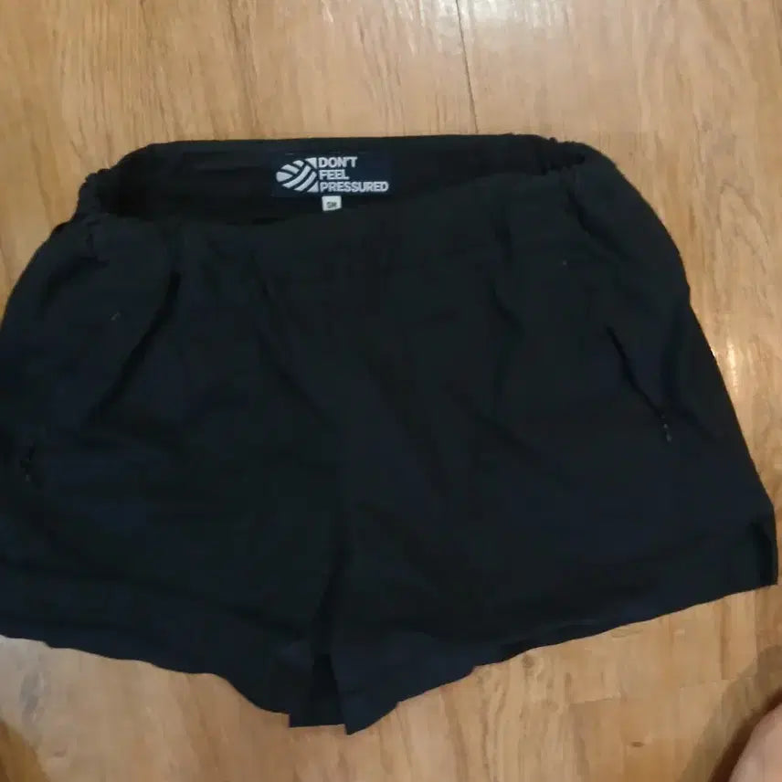 [BUNJANG] Don't Tell The President Nylon Band Shorts - Black / 나일론 밴드 숏반바지/블랙