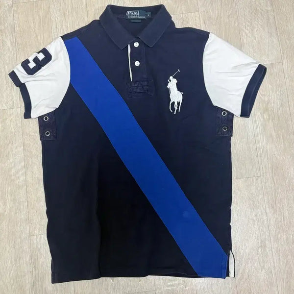 [BUNJANG] Polo Ralph Lauren Big Pony T-Shirt / 폴로 랄프로렌 빅포니 반팔 카라티 L
