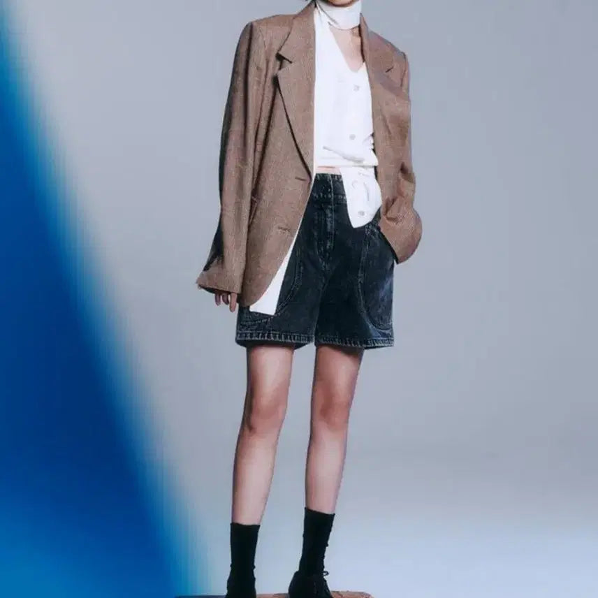 [BUNJANG] Misha EBM Nana Denim Shorts / 미샤 e.b.m 나나 숏팬츠