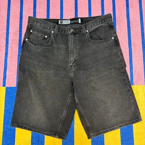 [BUNJANG] Levi's Silvertab Loose Black Shorts / 리바이스 실버탭 루즈 블랙 쇼츠