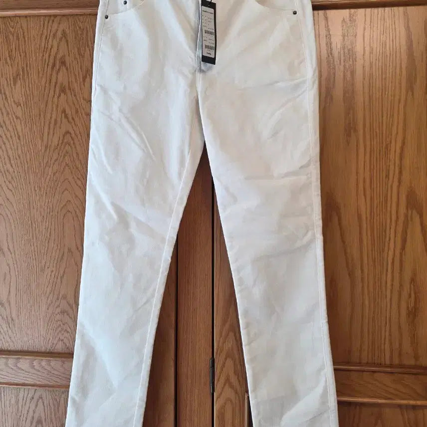 [BUNJANG] Ivory Corduroy Pants Size 66 / 화이트 코듀로이 팬츠  66싸이즈