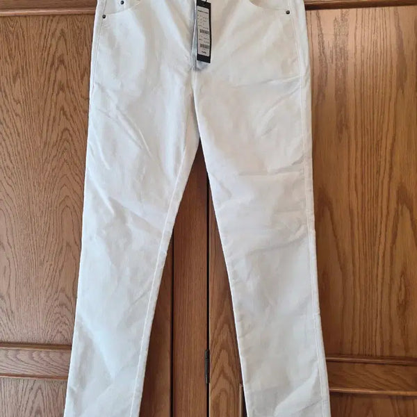 [BUNJANG] Ivory Corduroy Pants Size 66 / 화이트 코듀로이 팬츠  66싸이즈