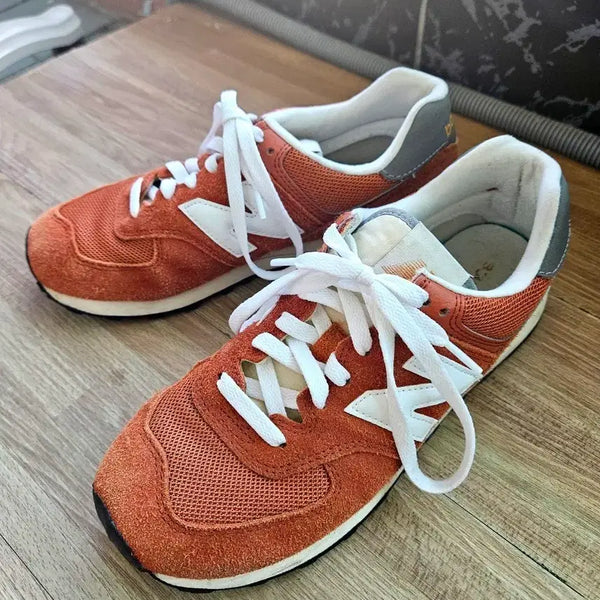 [BUNJANG] New Balance 574 Heritage Orange Sneakers (260mm) / 뉴발란스 574 헤리티지 오렌지 260
