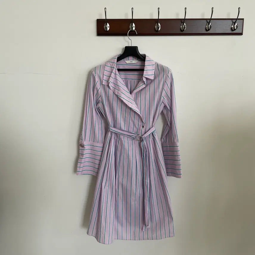 [BUNJANG] DUEL Striped Strap Dress / 듀엘 스트라이프 스트랩 원피스