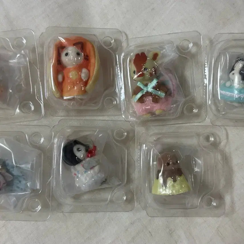 [BUNJANG] Sylvanian Families Kirakira Kuji G Prize 8-Piece Full Set / 실바니안 키라키라 쿠지 G상 8종 풀셋