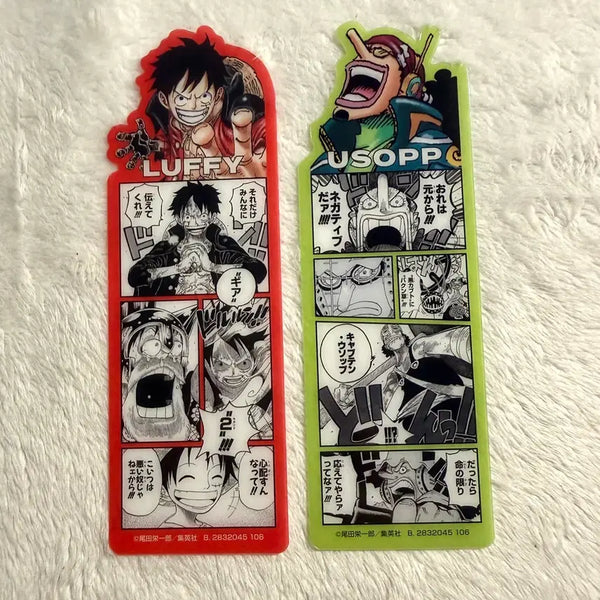 [BUNJANG] One Piece Baseshop Bookmark Bundle Set Luffy Usopp / 일괄) 원피스 베이스샵 북마크 루피 우솝 책갈피