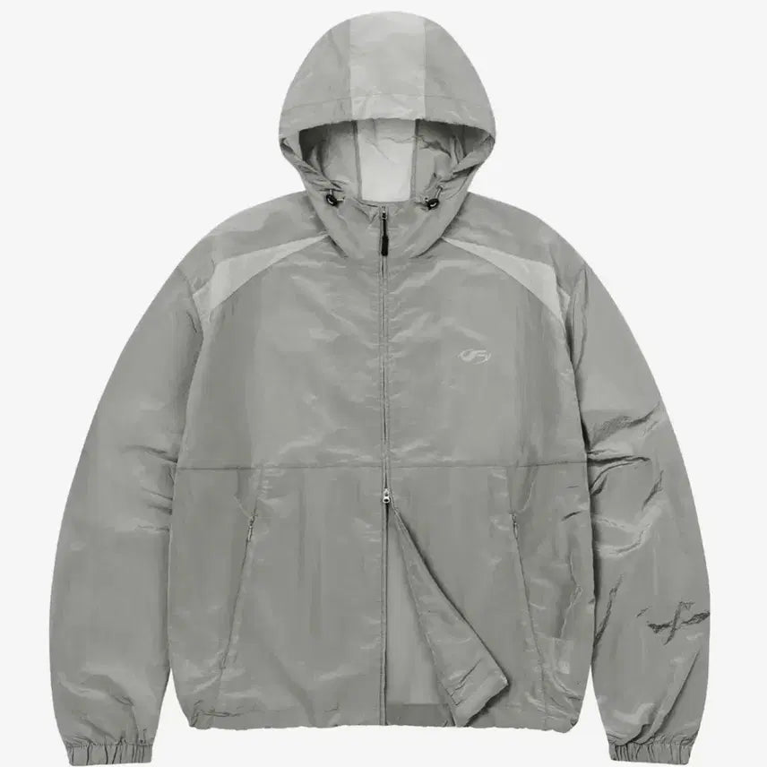 [BUNJANG] Filuminate Sheer Leisure Logo Windbreaker (L) / 필루미네이트 시어 레저 로고 윈드브레이커 L