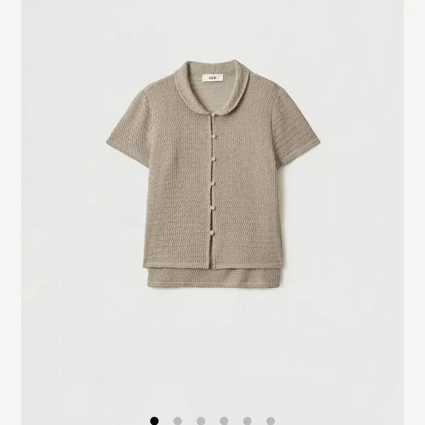 [BUNJANG] GED Crochet Cardigan Set Beige M / GED 크로셰 가디건 세트 베이지 m