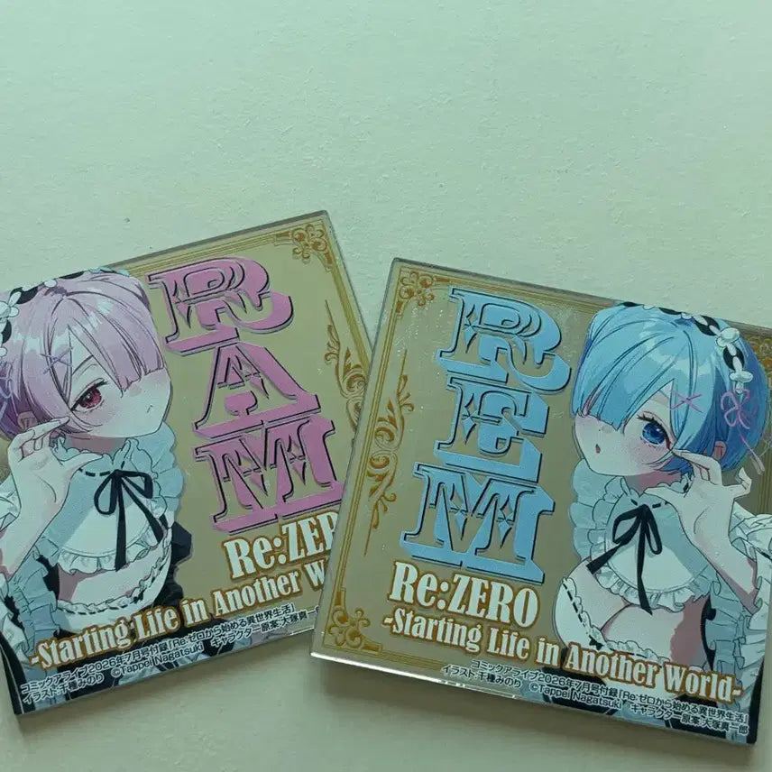 [BUNJANG] Re:Zero Rem & Ram Merchandise / 리제로 렘 람 굿즈 판매 합니다!!