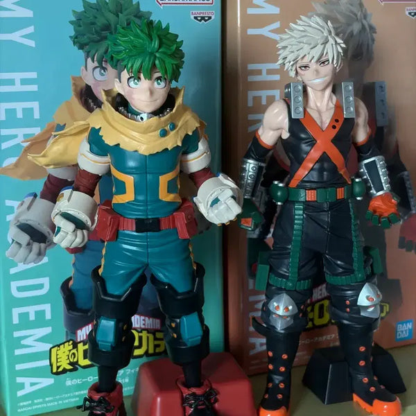 [BUNJANG] Banpresto My Hero Academia Season 8 Katsuki Bakugo & Izuku Midoriya Figure Set / 나히아 히로아카 반프레스토 season 8 바쿠고 & 미도리야