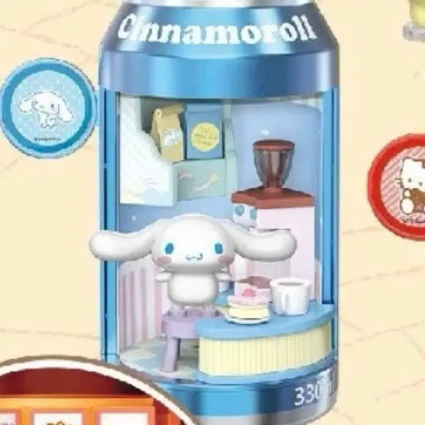 [BUNJANG] Cinnamoroll Can Figure Lamp / 시나모롤 캔 디버디 카페 피규어 미개봉 조명,무드등