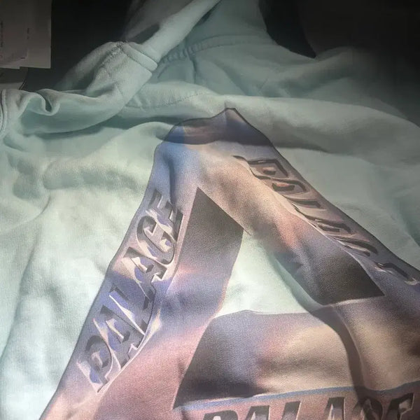 [BUNJANG] Palace Tri-Chrome Blue Hoodie SS21 / 팔라스 후드티 (트라이크롬 블루) 21SS 엄청 싸게 판매합니다.