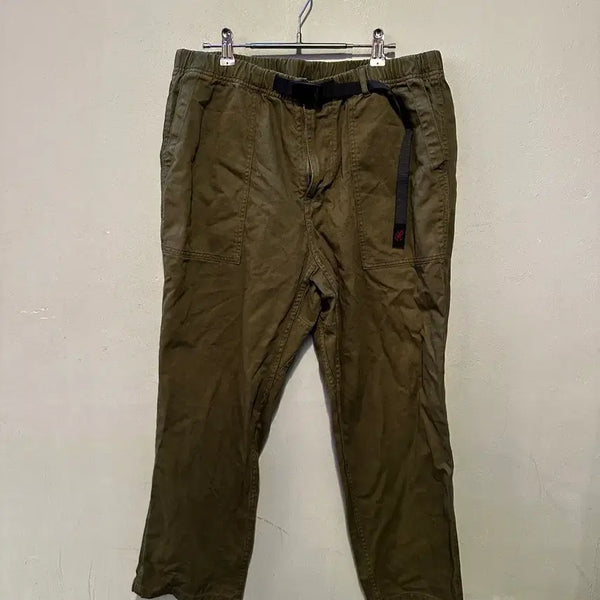 [BUNJANG] Gramicci Belt Cotton Pants / 그라미치 벨트 코튼 팬츠