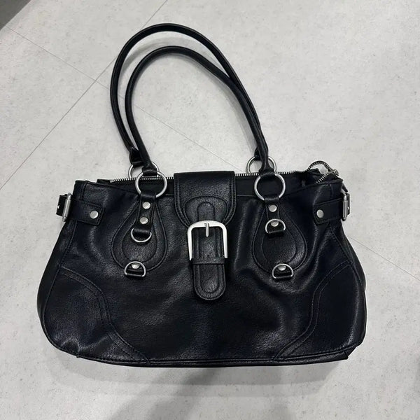[BUNJANG] Dimanche Editor Bag Black / 디망쉬 에디터백 블랙 가방