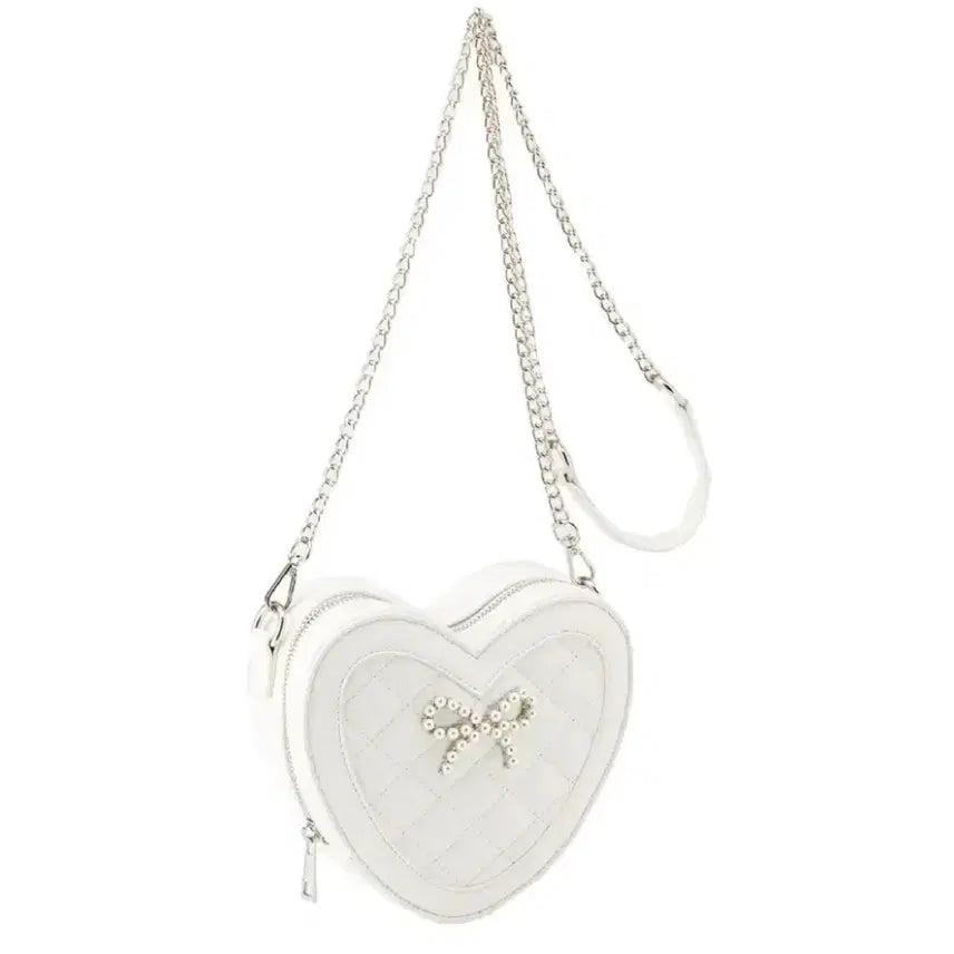 [BUNJANG] Dear My Love Heart Shoulder Crossbody Bag / 디어마이러브 디마럽 하트 숄더 크로스백 양산형지뢰계일본 일브
