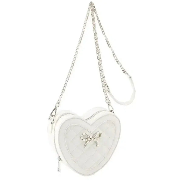 [BUNJANG] Dear My Love Heart Shoulder Crossbody Bag / 디어마이러브 디마럽 하트 숄더 크로스백 양산형지뢰계일본 일브