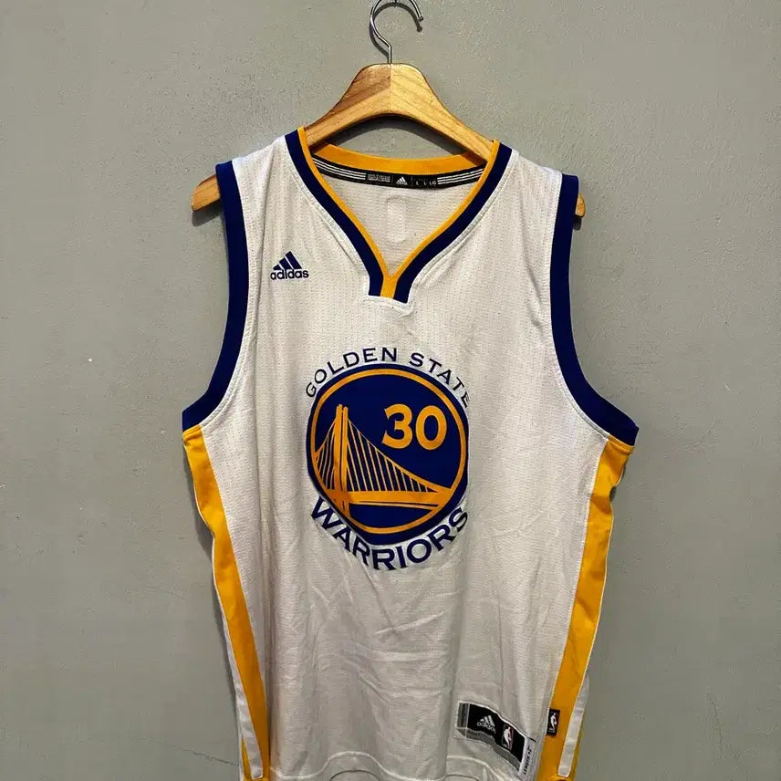 [BUNJANG] Adidas NBA Golden State Warriors Sleeveless Jersey / 아디다스NBA 골든스테이트 나시
