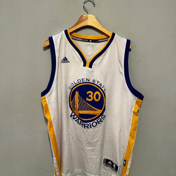 [BUNJANG] Adidas NBA Golden State Warriors Sleeveless Jersey / 아디다스NBA 골든스테이트 나시