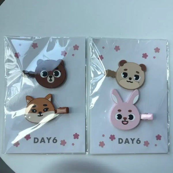 [BUNJANG] DAY6 Denimals Hairpin Yokohama / 데이식스 요코하마 데니멀즈 머리핀