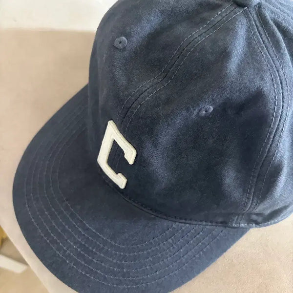 [BUNJANG] Tefstores L City Navy Logo Baseball Cap / 테프스토어즈 L 시티즈 네이비 모자 볼캡