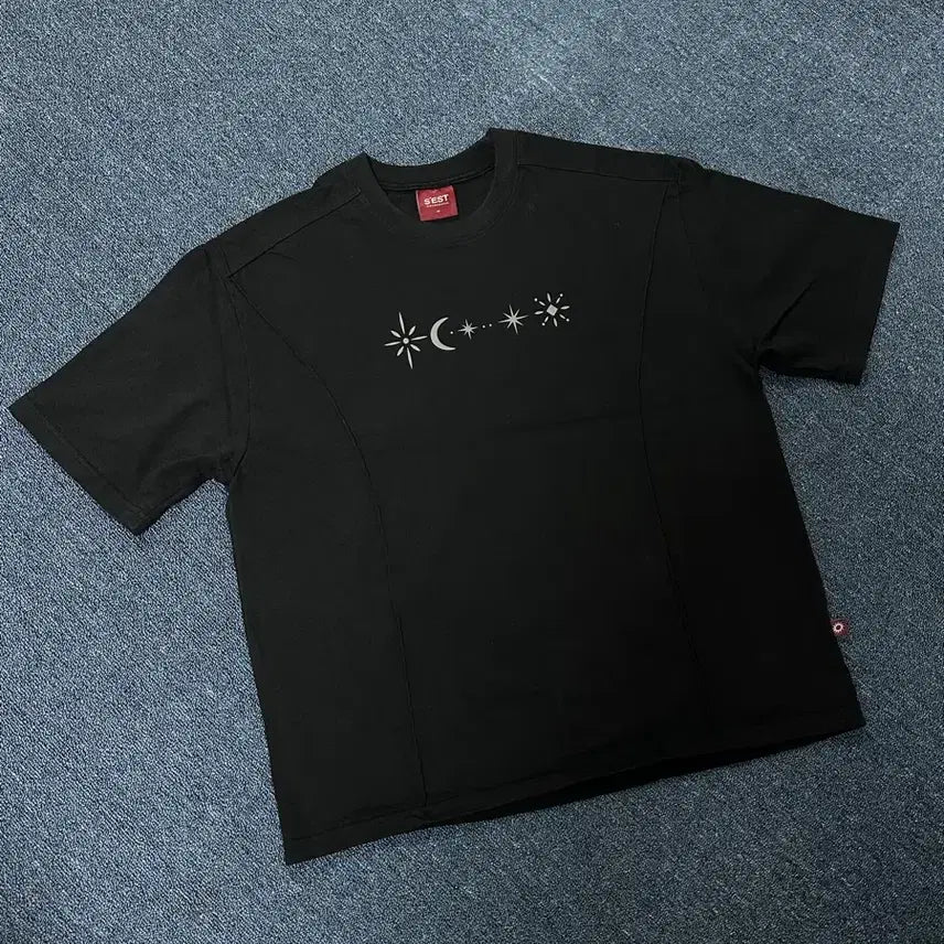 [BUNJANG] SEVENTEEN Short-Sleeve T-Shirt (Black, M Size) / 에스이에스티 반팔 (블랙 m사이즈)