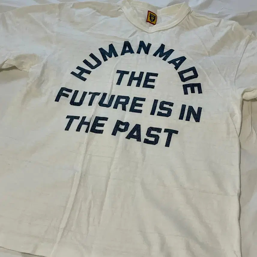[BUNJANG] Human Made Future Is In The Past T-Shirt / [L] 휴먼메이드 퓨쳐 이스 인 더 패스트 반팔