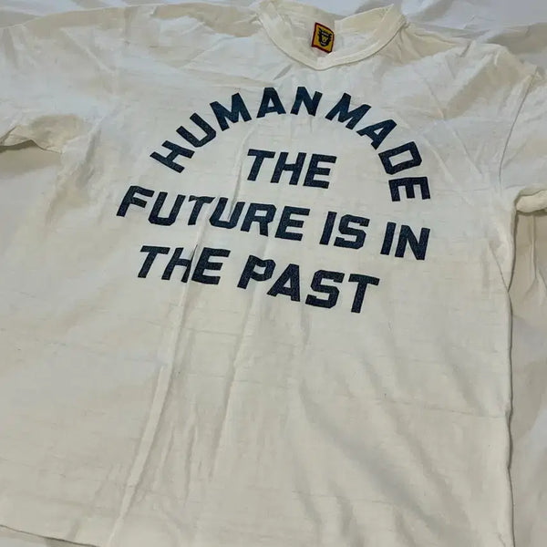 [BUNJANG] Human Made Future Is In The Past T-Shirt / [L] 휴먼메이드 퓨쳐 이스 인 더 패스트 반팔