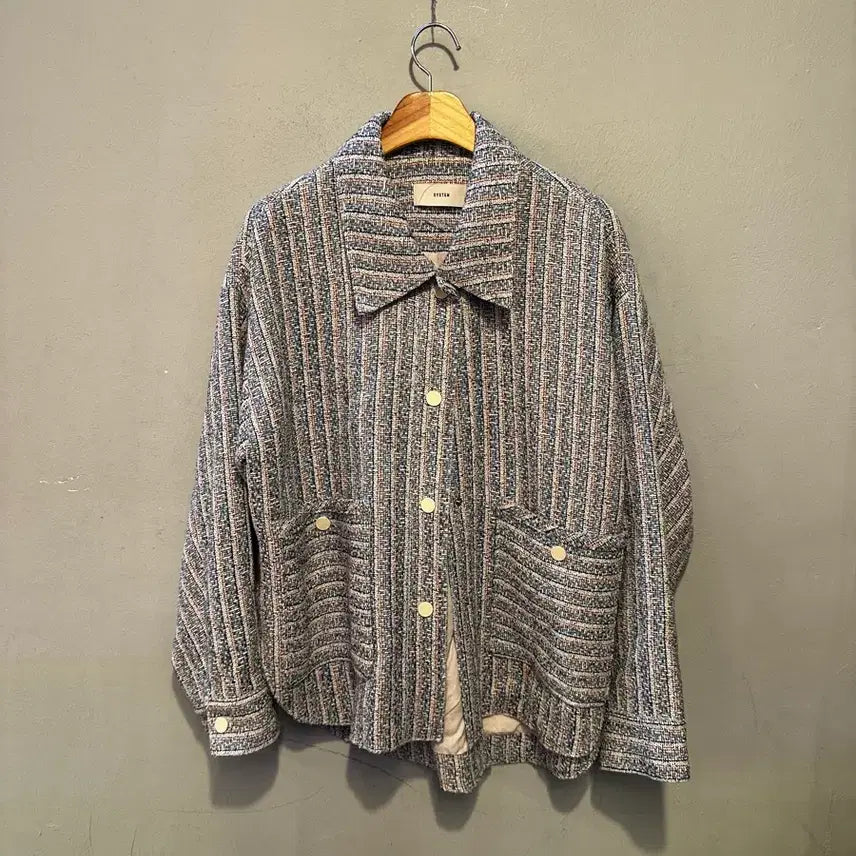 [BUNJANG] System Tweed Jacket / 시스템 트위드 자켓