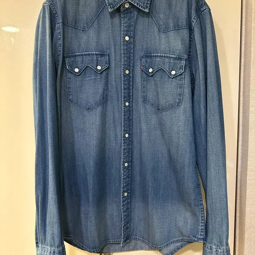[BUNJANG] Levi's Western Denim Shirt - Size M / 리바이스 웨스턴 데님셔츠 M