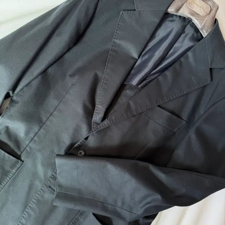 [BUNJANG] Lamarche RingJacket Napoli Superima Cotton Jacket Dark Navy Size 48 / 라마르쉐 나폴리 링자켓 수피마 코튼 자켓 48사이즈