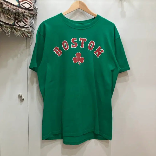[BUNJANG] Boston Celtics Clover Graphic T-shirt / 보스턴 셀틱 클로버 그래픽 티셔츠 L