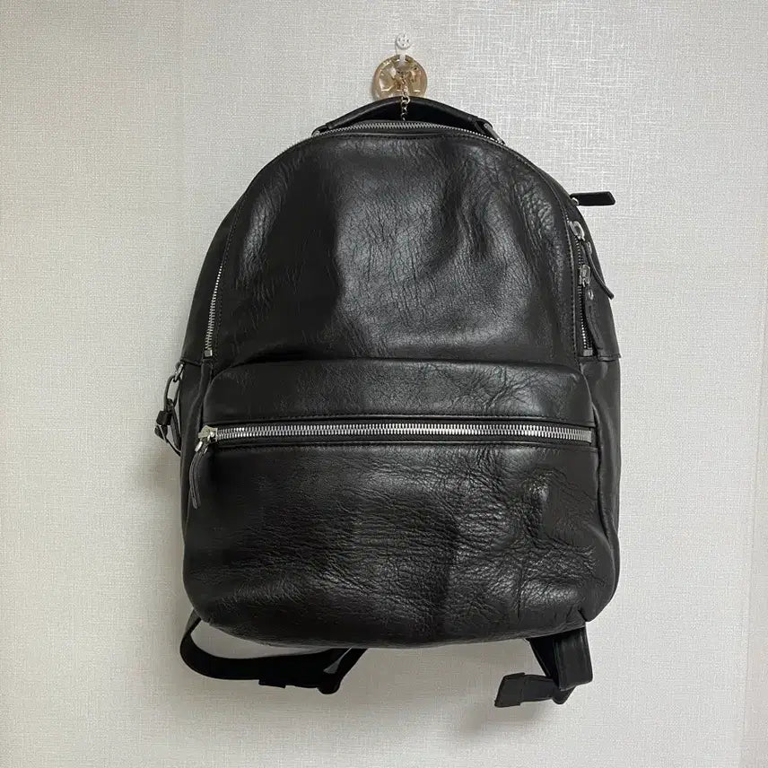 [BUNJANG] Shinola Runwell Leather Backpack / shinola Runwell 시놀라 가죽 백팩