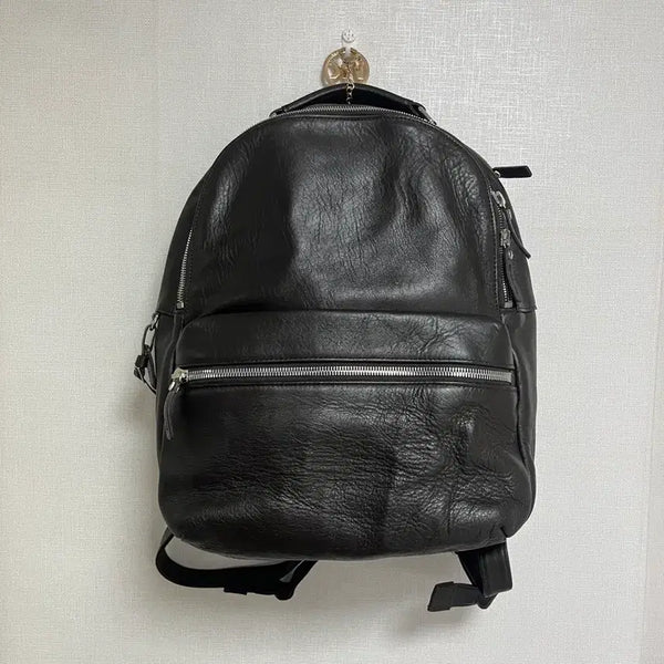 [BUNJANG] Shinola Runwell Leather Backpack / shinola Runwell 시놀라 가죽 백팩