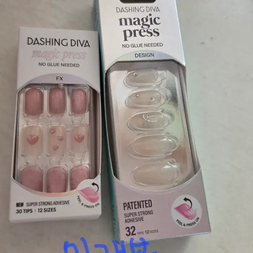 [BUNJANG] Dashing Diva Magic Press Nail Tips / 데싱디바 매직프레스 네일팁