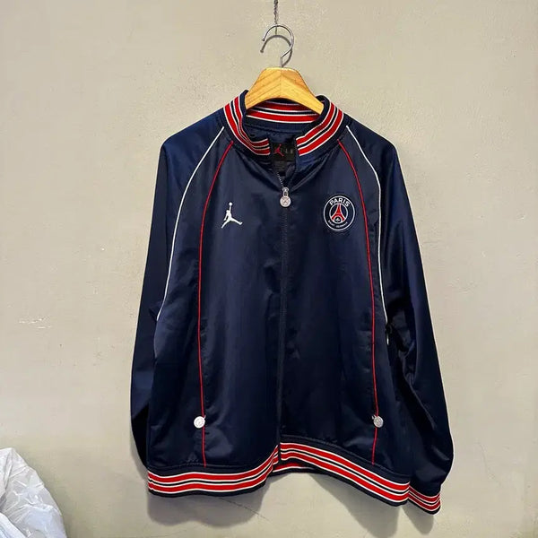 [BUNJANG] Jordan x Paris Saint-Germain Club Anthem Jacket Midnight Navy / 조던 x 파리 생제르맹 클럽 앤섬 자켓 미드나잇 네이비
