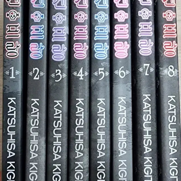 [BUNJANG] Franken Fran Complete Set Volumes 1-8 / 프랑켄프랑 1-8권 완결 세트