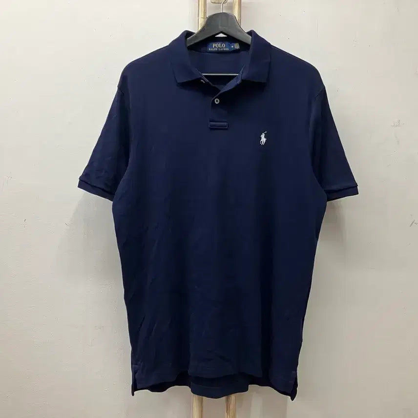 [BUNJANG] Polo Ralph Lauren Men's Cotton Short Sleeve Polo Shirt M / 1 폴로 랄프로렌(POLO RALPHLAUREN) 카라 반팔티 M