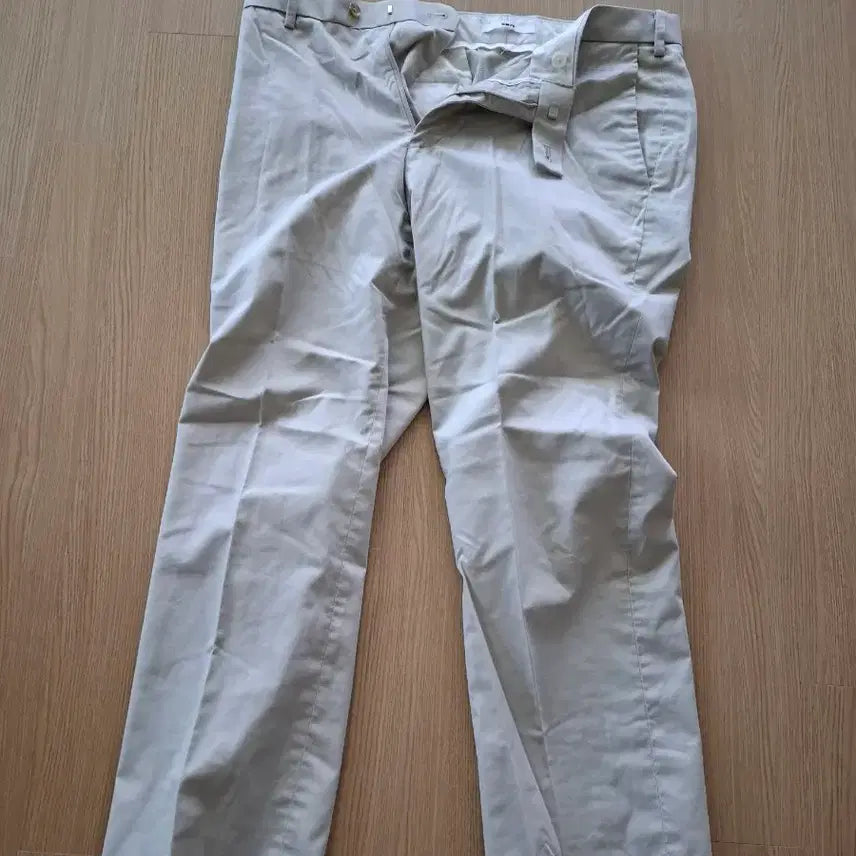 [BUNJANG] Uniqlo Summer Cotton Pants Beige 32 / 유니클로 여름 면바지 베이지32