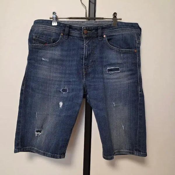 [BUNJANG] Diesel Genuine Denim Shorts / 디젤 백화점 정품 데님반바지