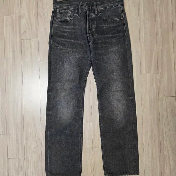 [BUNJANG] RRL Double RL Black Washed Denim Pants / RRL 더블알엘 블랙 워싱 데님 팬츠