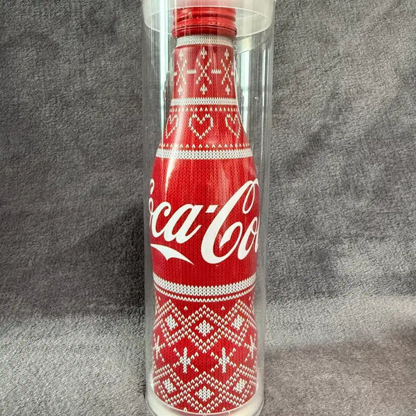 [BUNJANG] Coca-Cola Limited Edition Christmas Knit Pattern Bottle France 2016 / 2016년 프랑스 크리스마스 기념 코카콜라 한정판