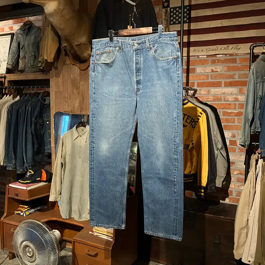 [BUNJANG] 1990s USA Vintage Levi's 501 Denim Pants / 90s USA 빈티지 리바이스 501 데님 팬츠