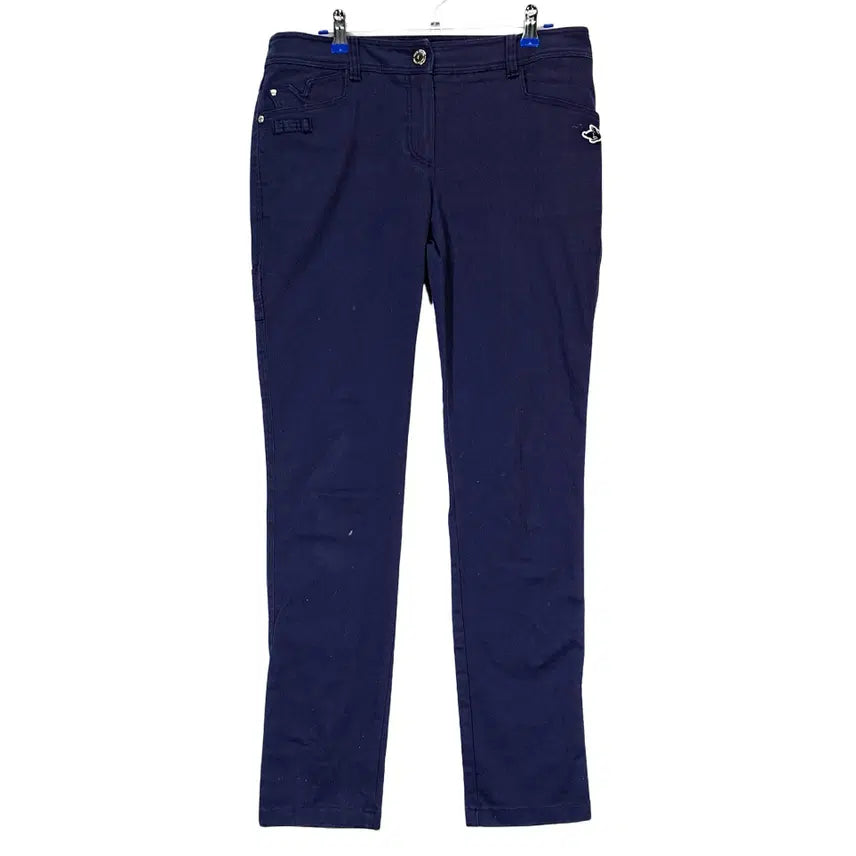 [BUNJANG] Pargates Women's Slim Fit Sporty Pants Navy Size 29 / 파리게이츠 여성 스포티한 슬림핏 바지 29 네이비 25664
