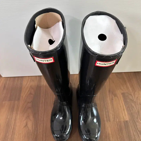 [BUNJANG] Hunter Original Tall Rain Boots Black Size 36 (230mm) / HUNTER 헌터 롱 레인부츠 블랙 36사이즈 230