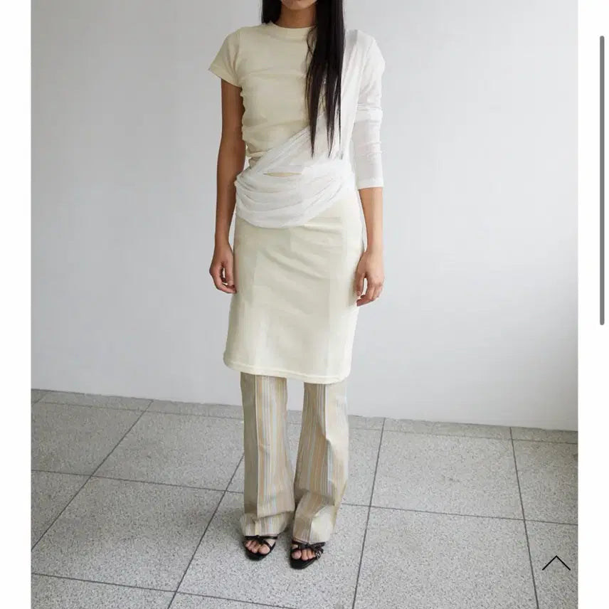 [BUNJANG] Vintage Set (Dress + Pants) / 빈티지 셋업(원피스+팬츠)