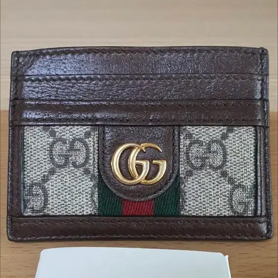 [BUNJANG] Gucci Ophidia Wallet Card Holder Beige / 구찌 오피디아 지갑/카드지갑 정품A급(감정O)