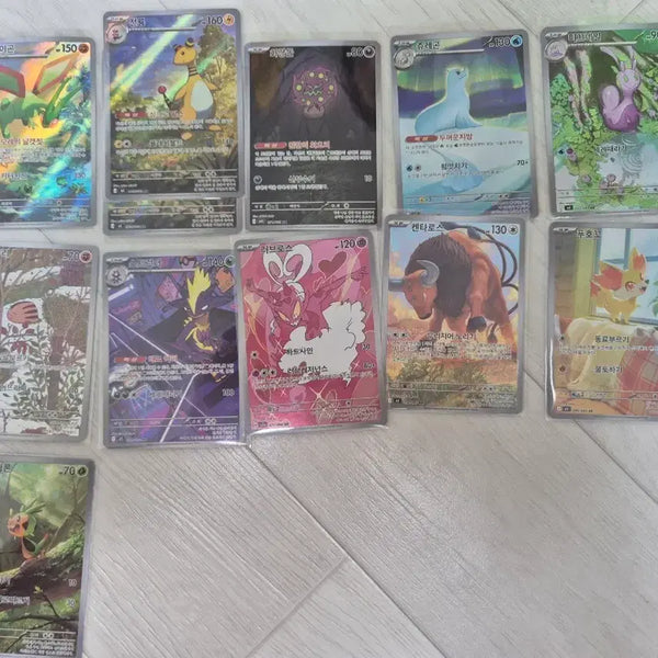 [BUNJANG] Pokemon Card AR Set (11 types) / 포켓몬 카드 한판 AR 11종 팝니다.
