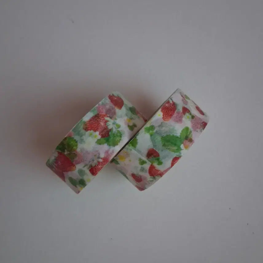 [BUNJANG] Daimi Strawberry Washi Tape Set / [담미] 딸기 마테